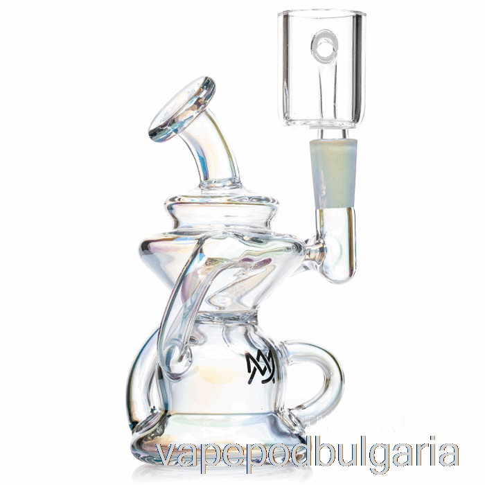 Vape 10000 Дръпки Mj Arsenal Hydra Mini Dab Rig Iridescent